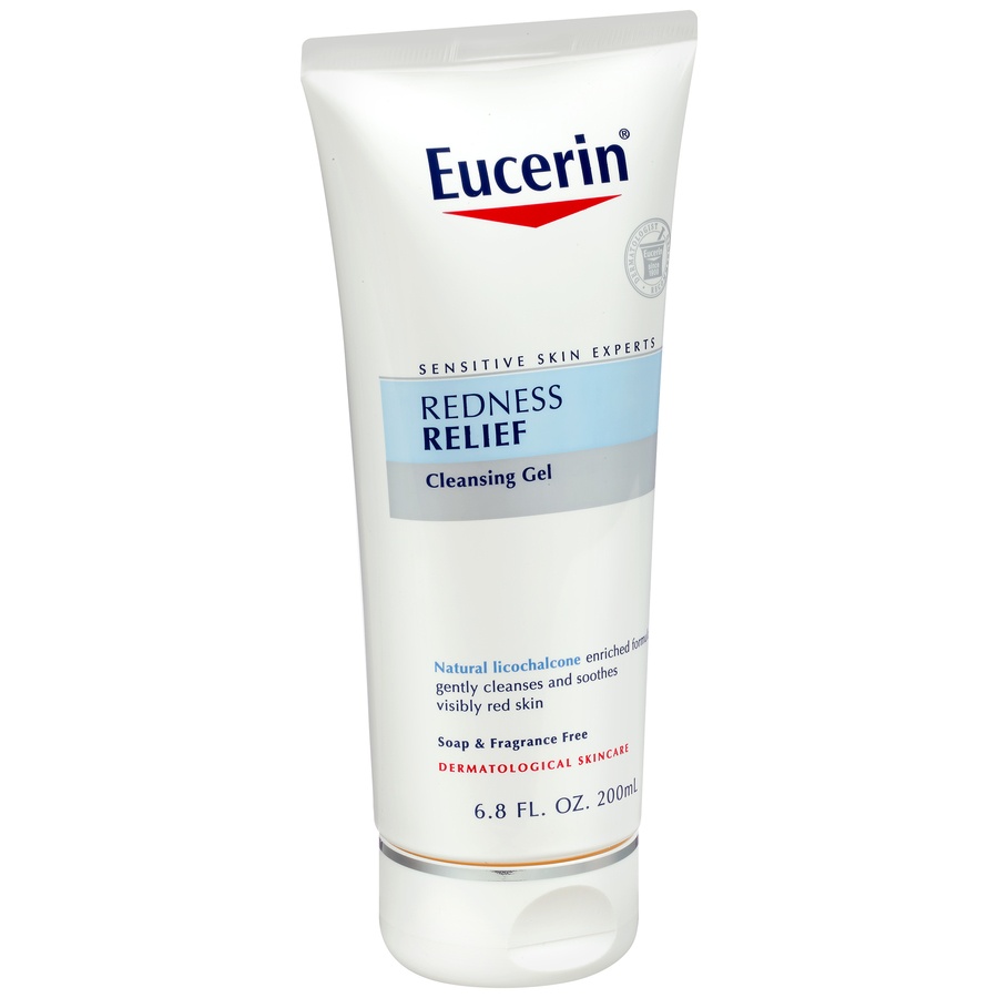 slide 2 of 7, Eucerin Redness Relief Soothing Cleanser For Sensitive Skin, 6.8 oz