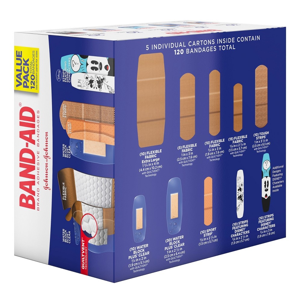 slide 8 of 8, BAND-AID Red Cross Safe Travels First Aid Kit, 120 ct