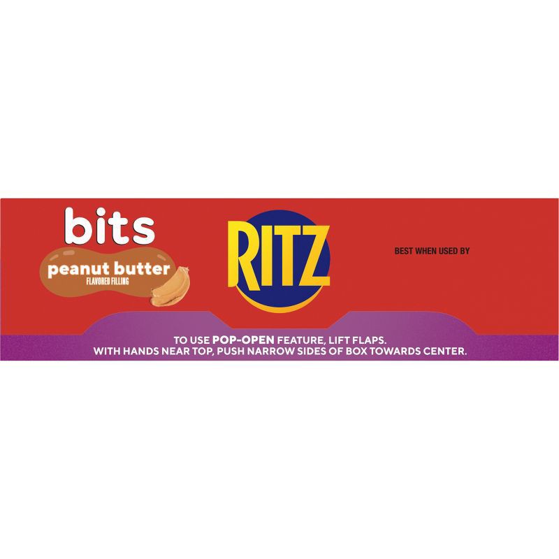 slide 12 of 14, RITZ Bits Peanut Butter Sandwich Crackers Lunch Snacks - 8.8oz, 8.8 oz