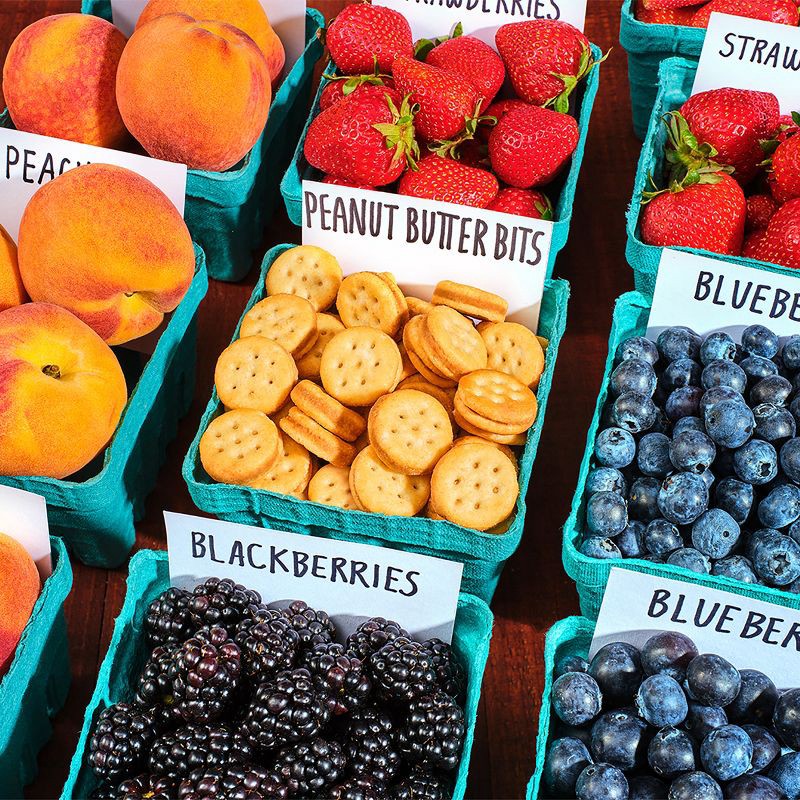 slide 4 of 14, RITZ Bits Peanut Butter Sandwich Crackers Lunch Snacks - 8.8oz, 8.8 oz