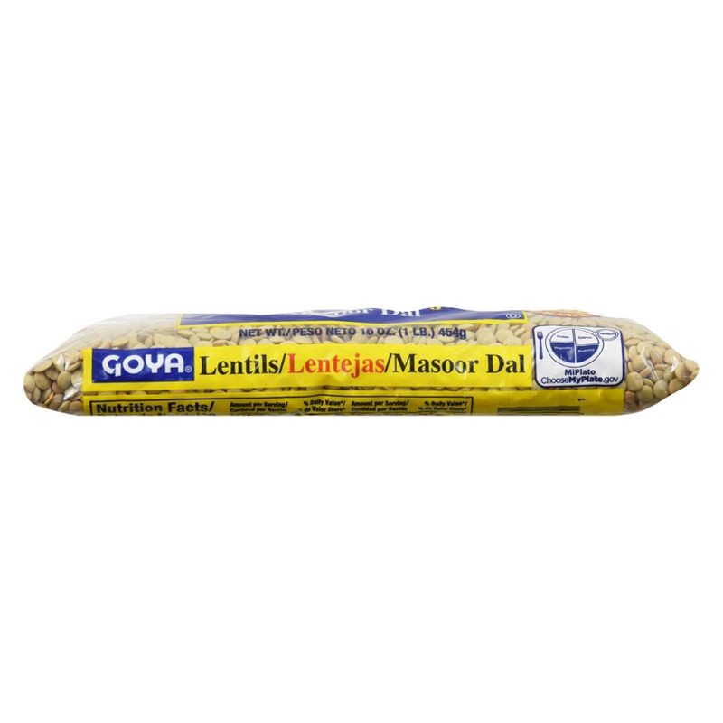 slide 2 of 3, Goya Lentils - 16oz, 16 oz