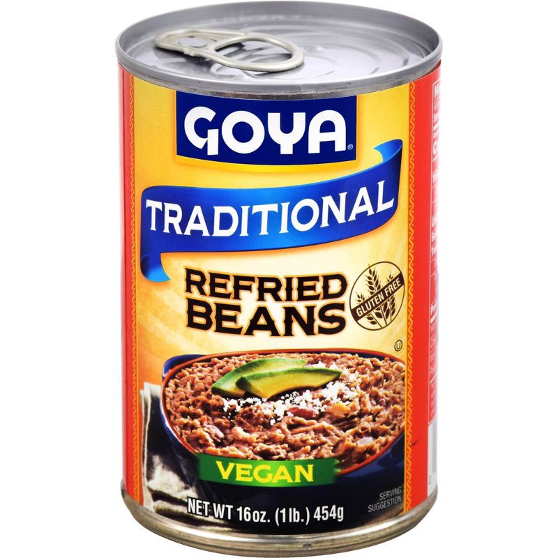 slide 1 of 1, Goya Refried Pinto Beans - 16oz, 16 oz