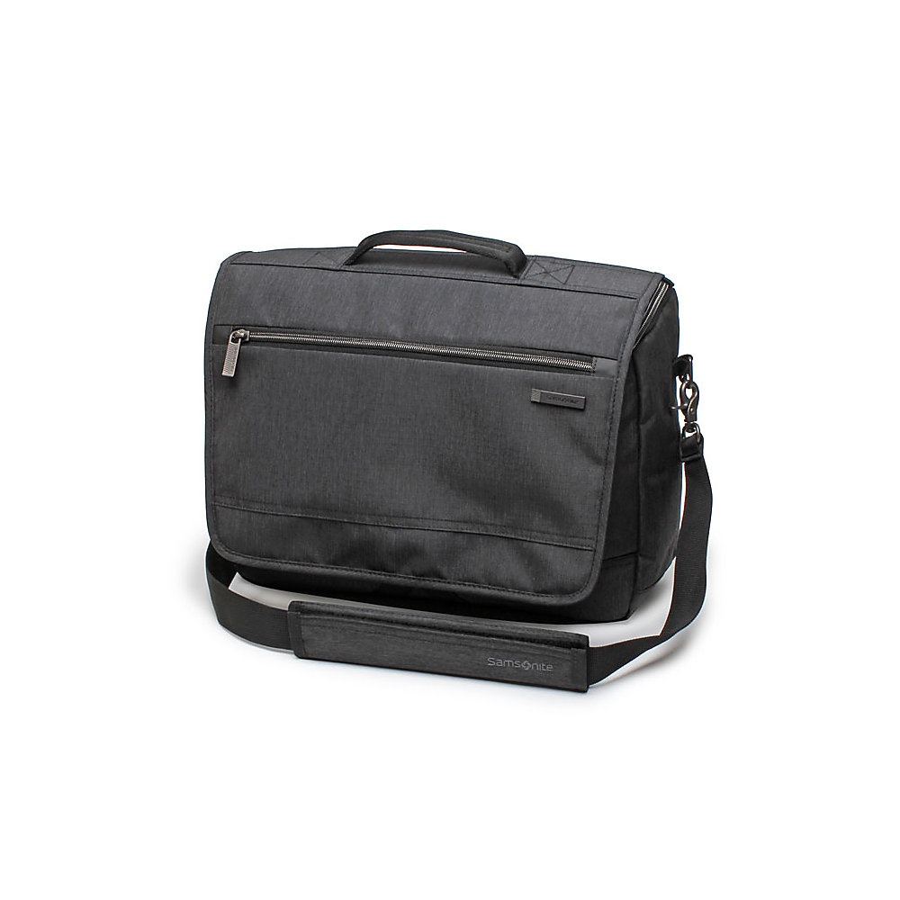 slide 1 of 1, Samsonite Modern Utility Messenger Bag, Charcoal, 1 ct