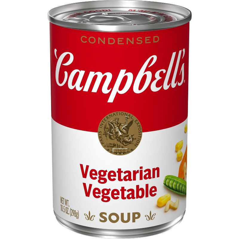 slide 1 of 11, Campbell's Condensed Vegetarian Vegetable Soup - 10.5oz, 10.5 oz