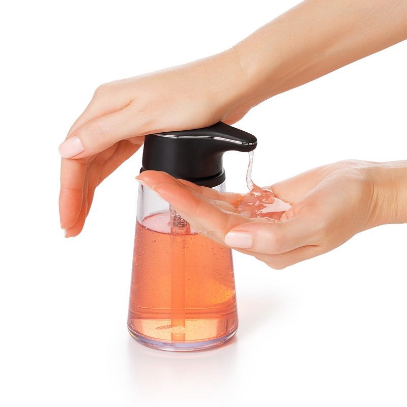 slide 2 of 3, OXO Soap Dispenser - Clear, 1 ct