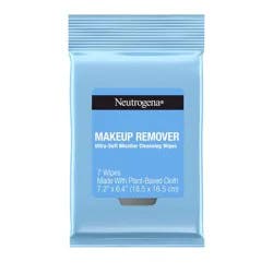 Neutrogena Makeup Remover Wipes - Ultra Soft Micellar Facial Cleansing - Travel Pack - 7ct
