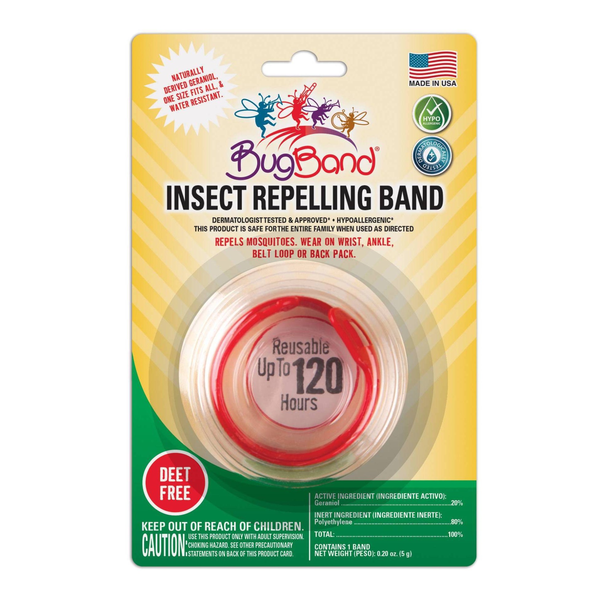 slide 1 of 3, BugBand Wrist Band Repellent, 1 ct