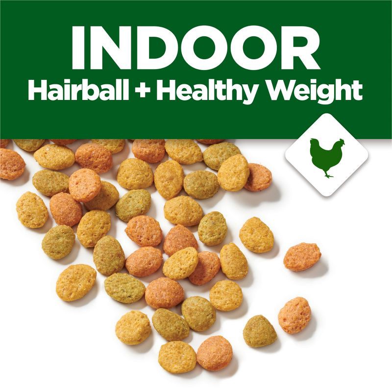 slide 7 of 14, Purina Cat Chow Indoor Healthy Weight & Hairball Control Chicken Flavor Dry Cat Food - 15lbs, 15 lb