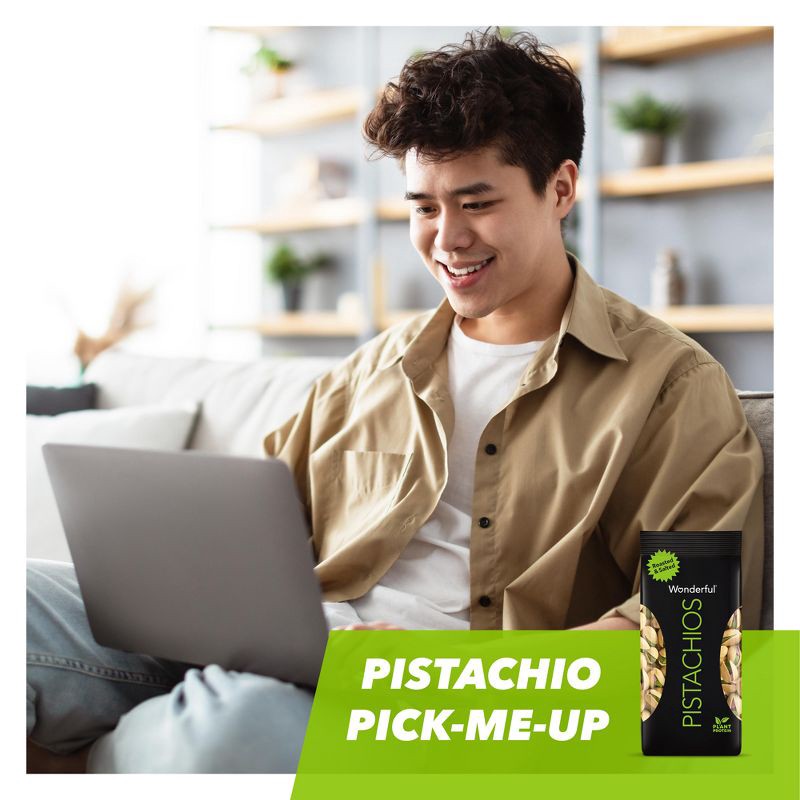 slide 6 of 8, Wonderful Roasted & Salted Pistachios - 8oz, 8 oz