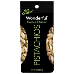Wonderful Roasted & Salted Pistachios - 8oz