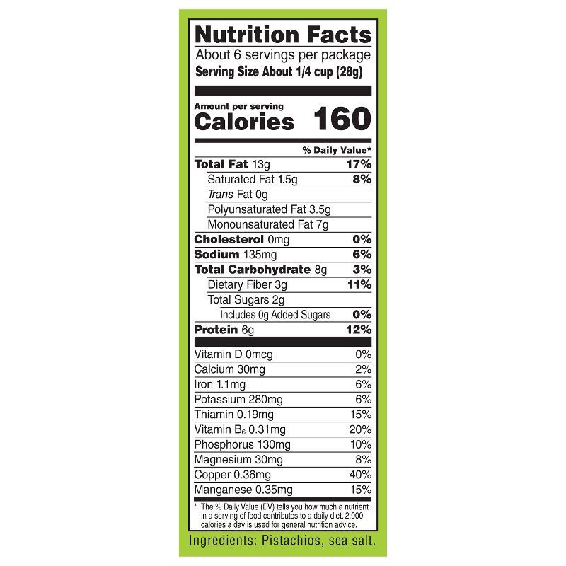 slide 7 of 7, Wonderful Roasted & Salted Shelled Pistachios - 6oz, 6 oz