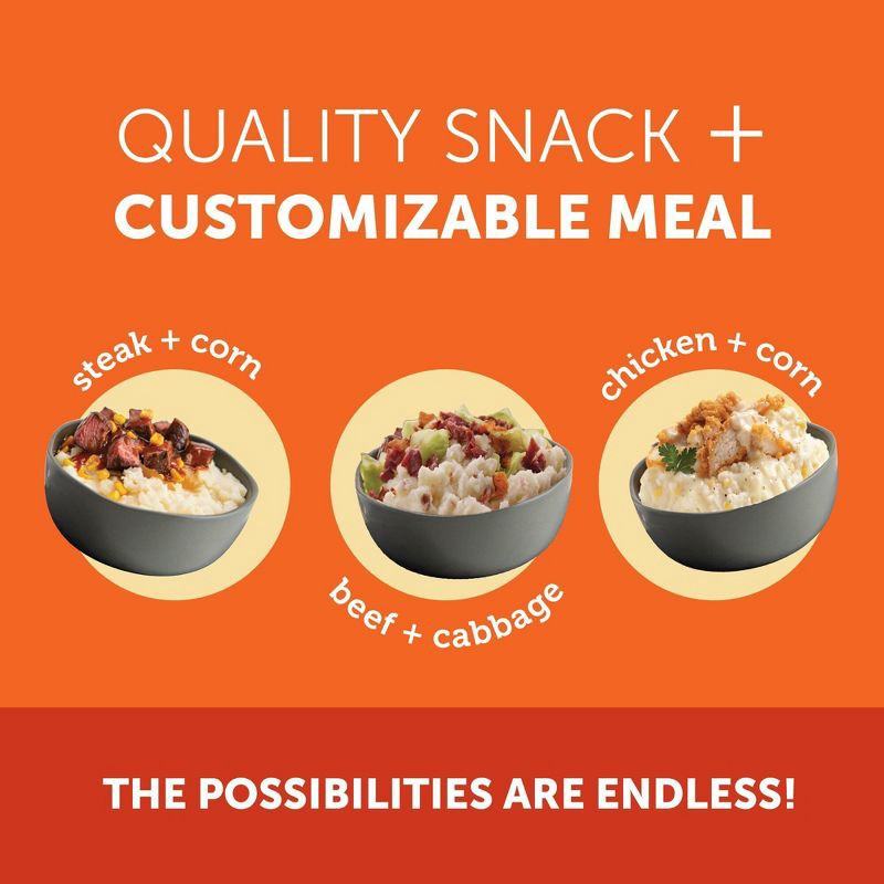 slide 9 of 10, Idahoan Gluten Free Four Cheese Mashed Potatoes - 4oz, 4 oz