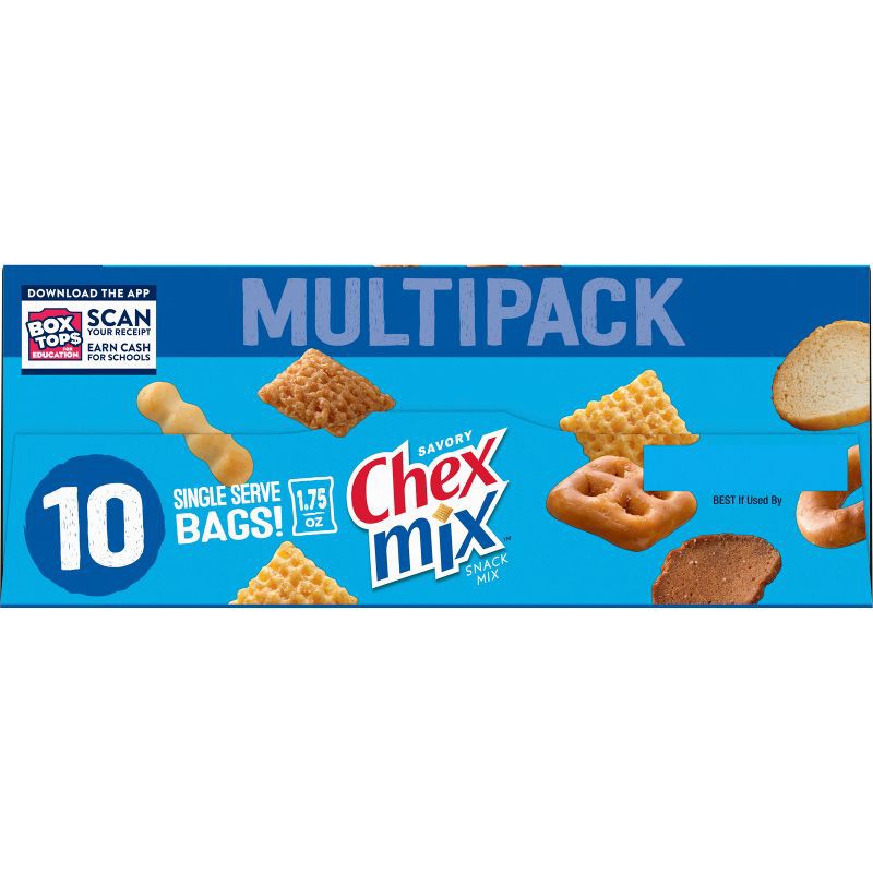 slide 7 of 10, Chex Mix Traditional Snack Mix Bags - 17.5oz/10ct, 10 ct; 17.5 oz