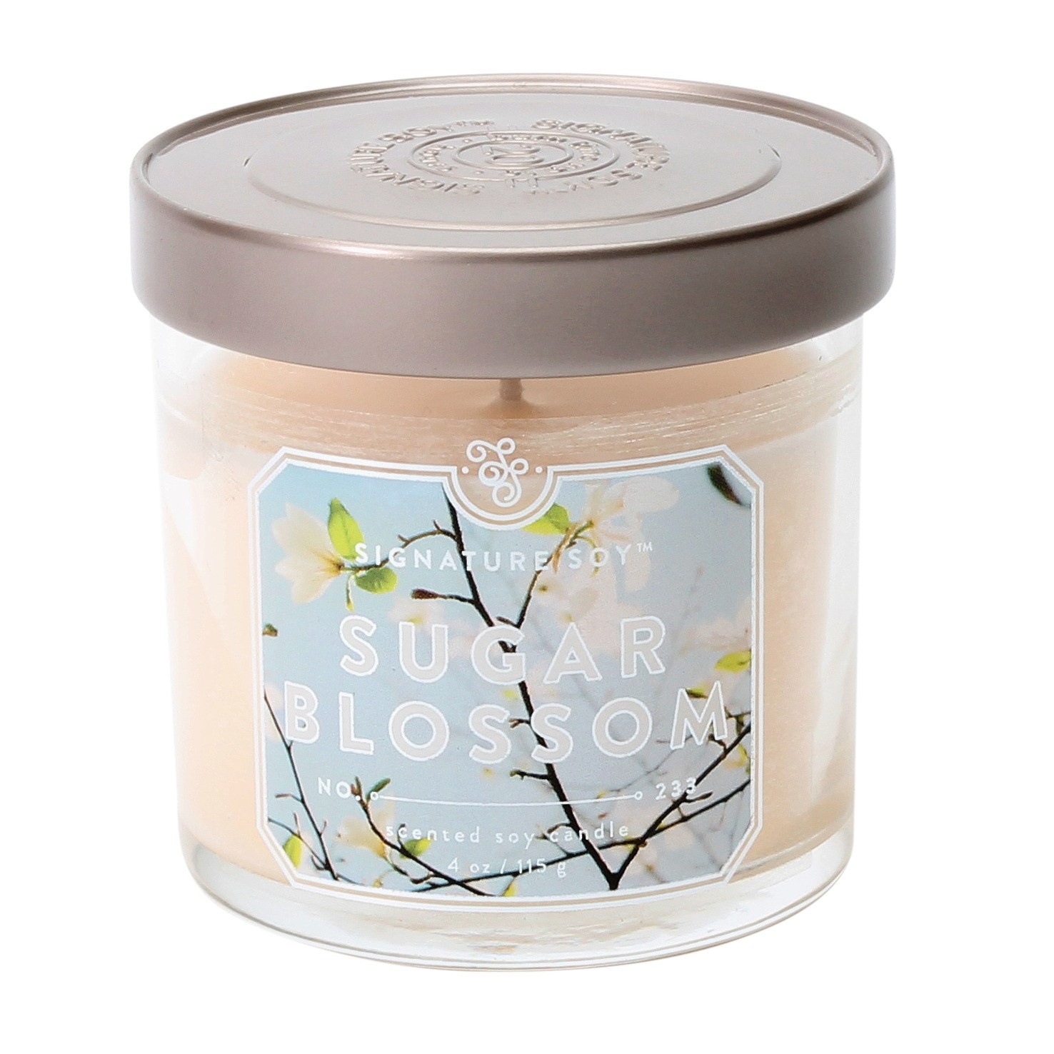 slide 1 of 1, Signature Soy Jar Candle - Sugar Blossom , 4 oz