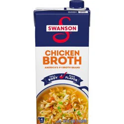 Swanson 100% Natural Gluten Free Chicken Broth - 32oz