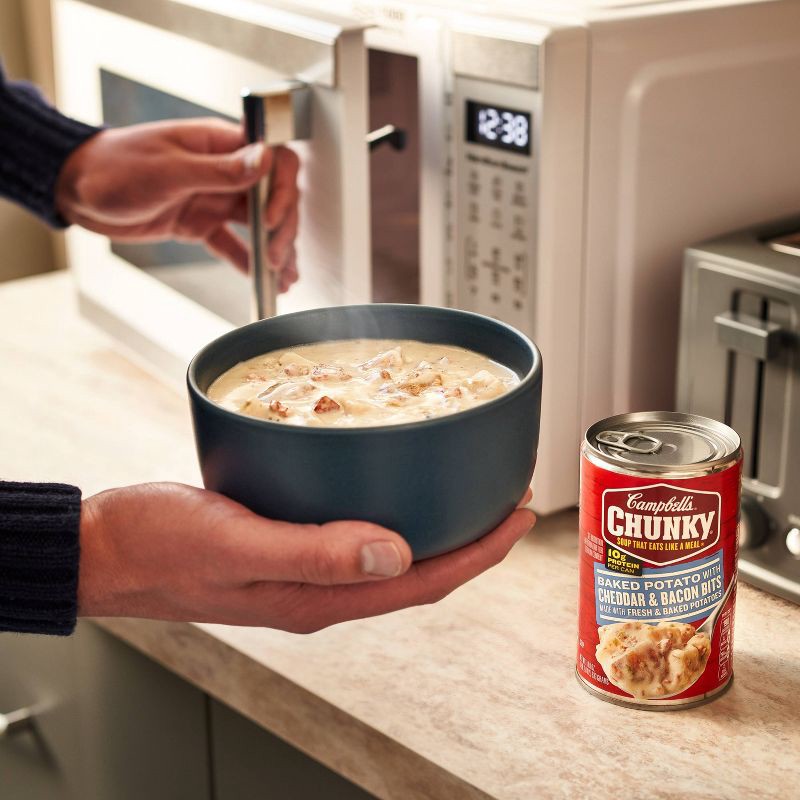 slide 2 of 14, Campbell's Chunky Baked Potato with Cheddar Bacon Bits Soup - 18.8oz, 18.8 oz