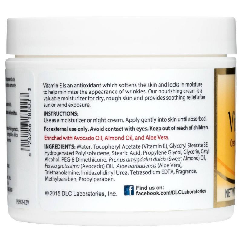 slide 3 of 4, De La Cruz Moisturizer Vitamin E Cream - 4oz, 4 oz