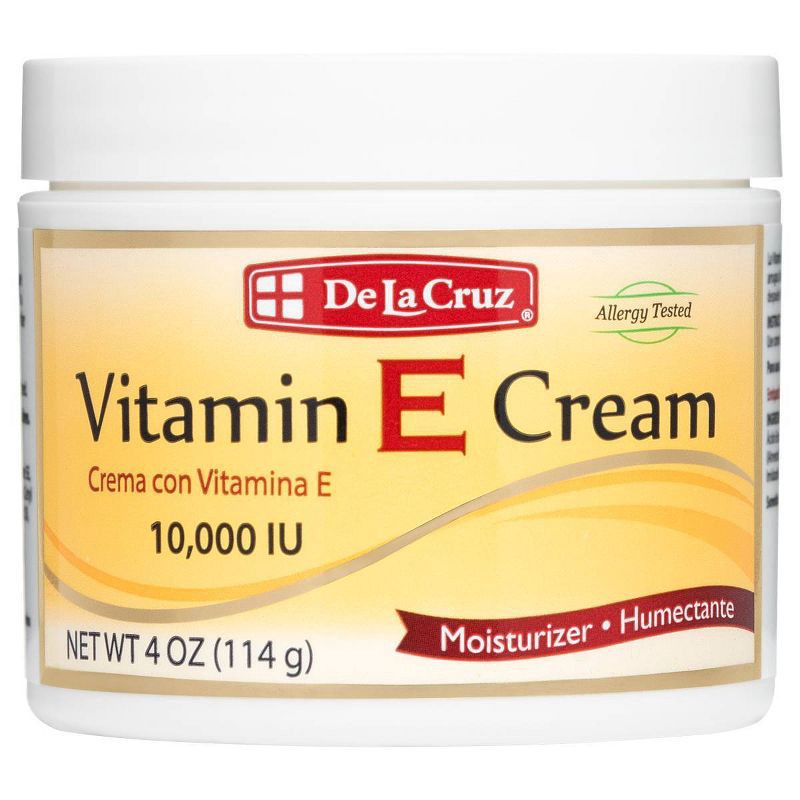 slide 1 of 4, De La Cruz Moisturizer Vitamin E Cream - 4oz, 4 oz