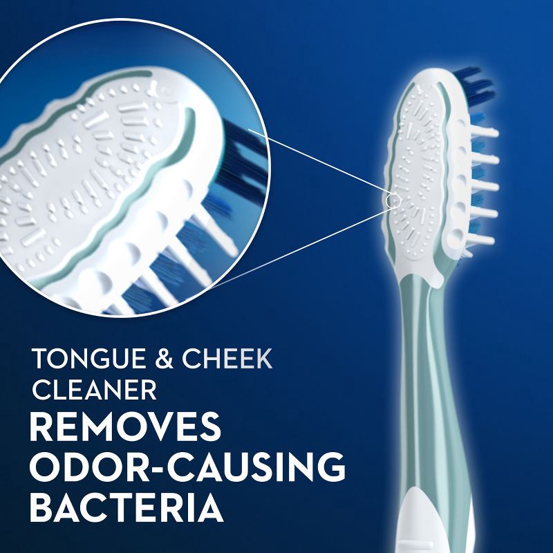 slide 6 of 11, Oral-B CrossAction All In One Toothbrushes, Deep Plaque Removal, Soft - 4ct, 4 ct