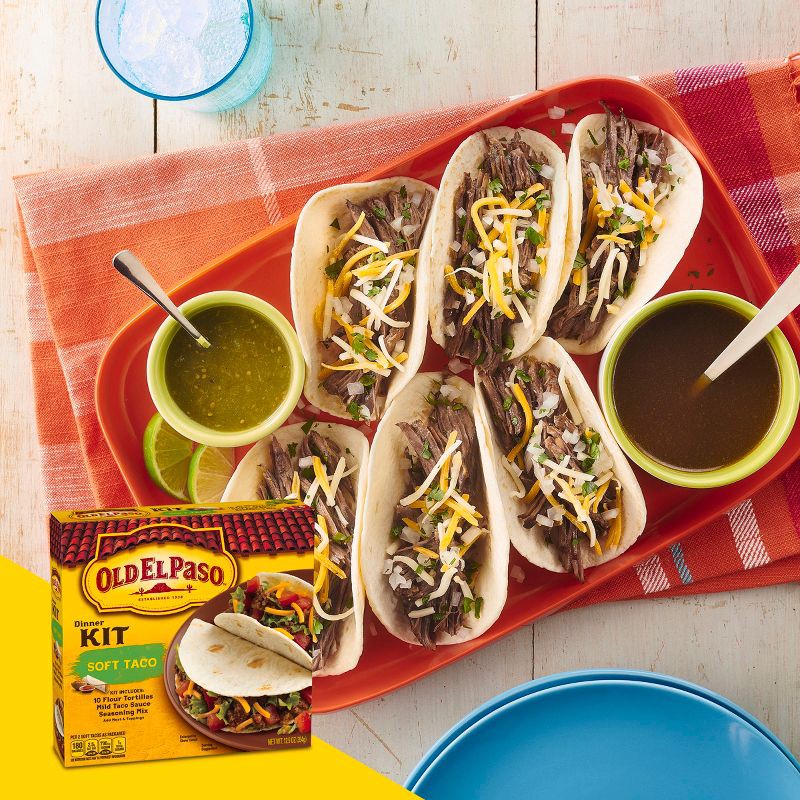 slide 3 of 10, Old El Paso Soft Taco Dinner Kitc - 12.5oz, 12.5 oz