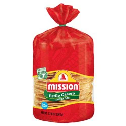 Mission Estilo Casero Tostadas - 12.8oz/22ct