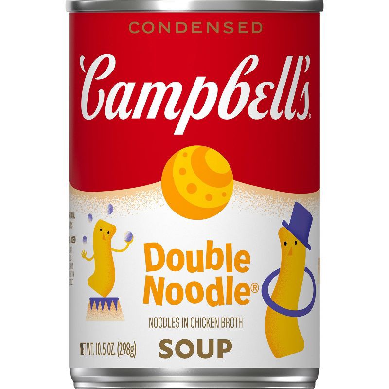 slide 10 of 12, Campbell's Condensed Double Noodle Soup - 10.5oz, 10.5 oz