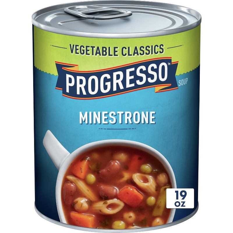 slide 1 of 8, Progresso Vegetable Classics Minestrone Soup - 19oz, 19 oz