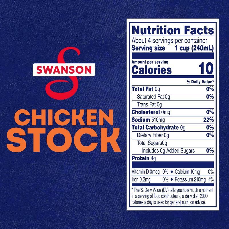 slide 2 of 10, Swanson 100% Natural Gluten Free Chicken Cooking Stock - 32oz, 32 oz