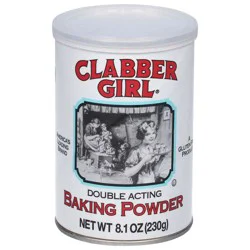 Clabber Girl Gluten Free Double Acting Baking Powder - 8.1oz