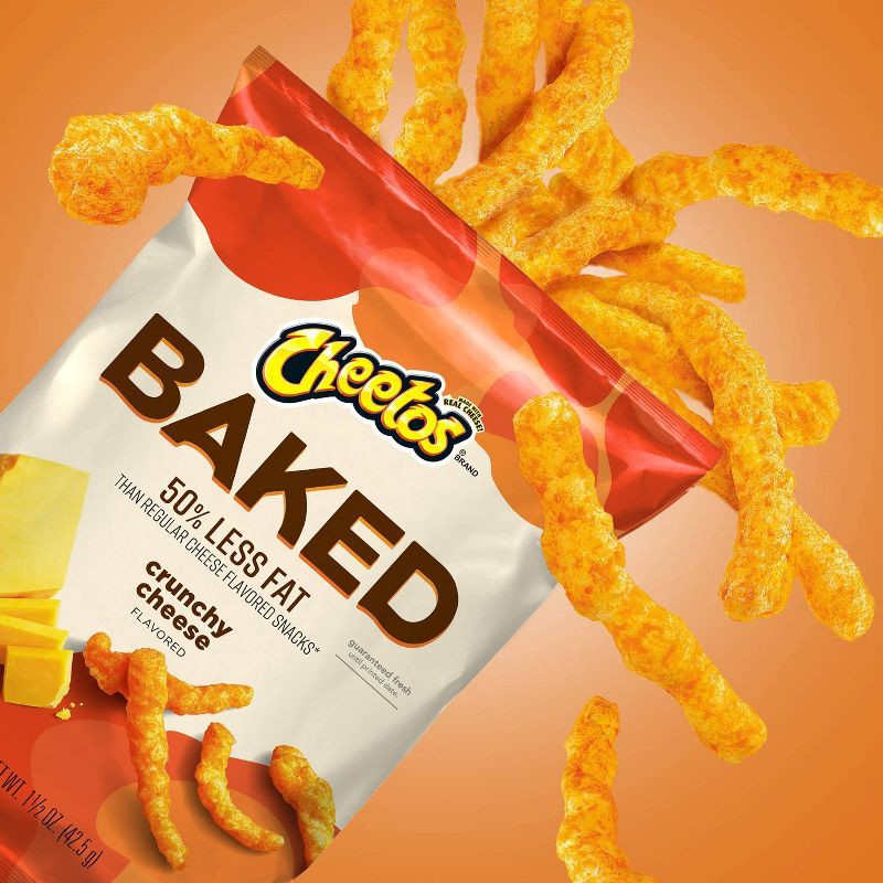 slide 3 of 3, Cheetos Crunchy Cheese Flavored Snack- 7.625oz, 7.625 oz