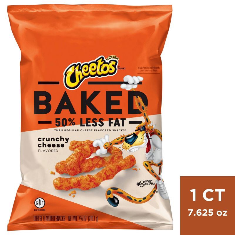 slide 1 of 3, Cheetos Crunchy Cheese Flavored Snack- 7.625oz, 7.625 oz