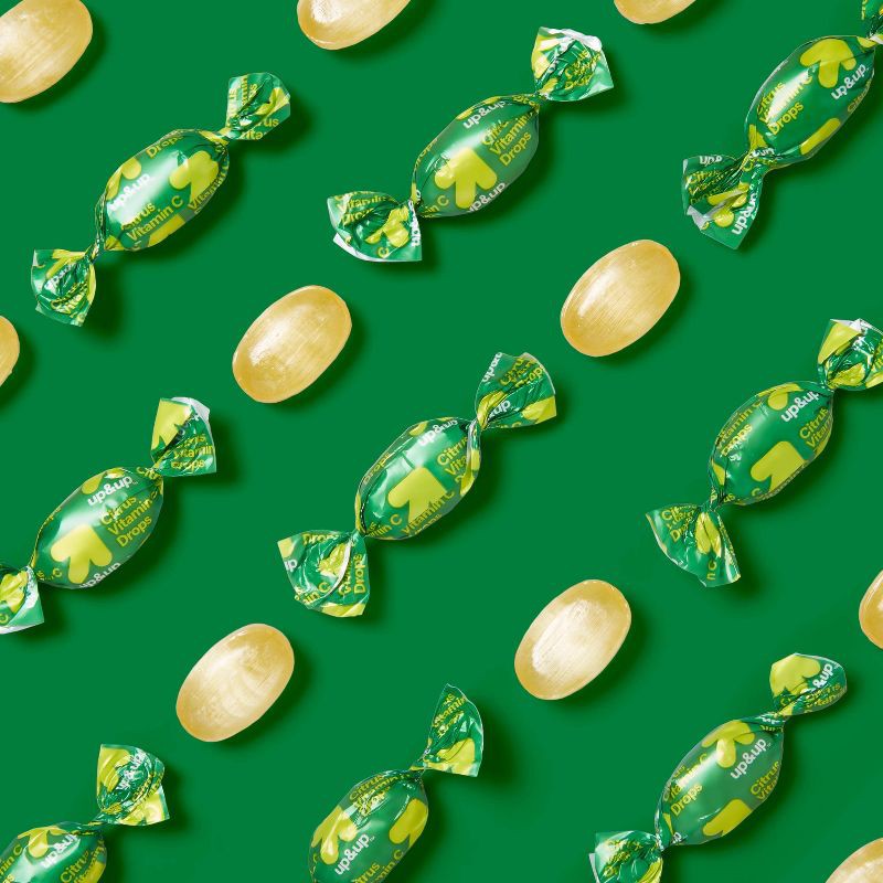 slide 2 of 4, Vitamin C Supplement Drops - Citrus - 80ct - up&up™, 80 ct