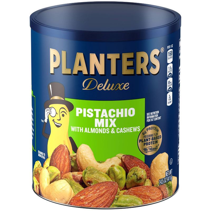 slide 2 of 10, Planters Deluxe Pistachio Mix - 14.5oz, 14.5 oz