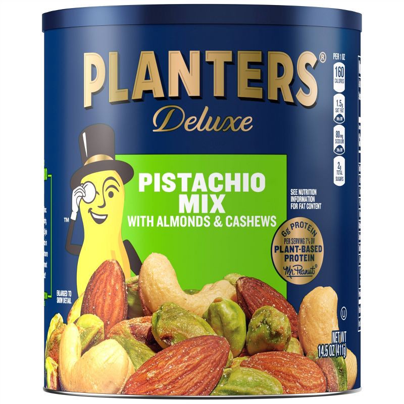 slide 1 of 10, Planters Deluxe Pistachio Mix - 14.5oz, 14.5 oz