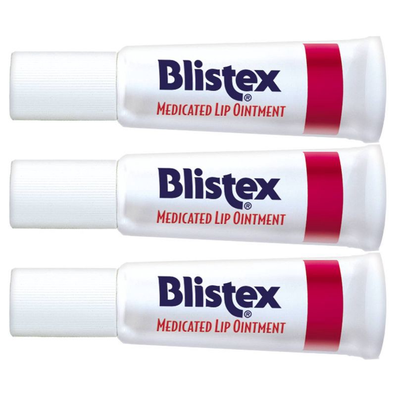 slide 7 of 7, Blistex Medicated Lip Ointment - 3ct/0.63oz, 3 ct, 0.63 oz