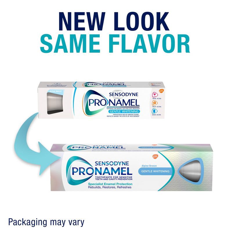 slide 8 of 10, Sensodyne Pronamel Gentle Whitening Toothpaste - 2pk, 2 ct