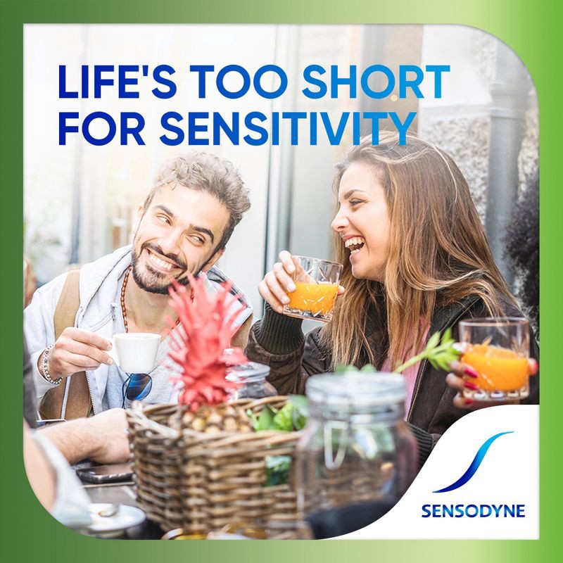 slide 4 of 9, Sensodyne Fresh Mint Sensitivity Protection 2pk Toothpaste, 2 ct