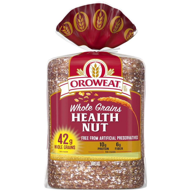 slide 1 of 8, Oroweat Health Nut Bread - 24oz, 24 oz