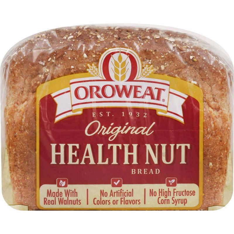 slide 8 of 8, Oroweat Health Nut Bread - 24oz, 24 oz