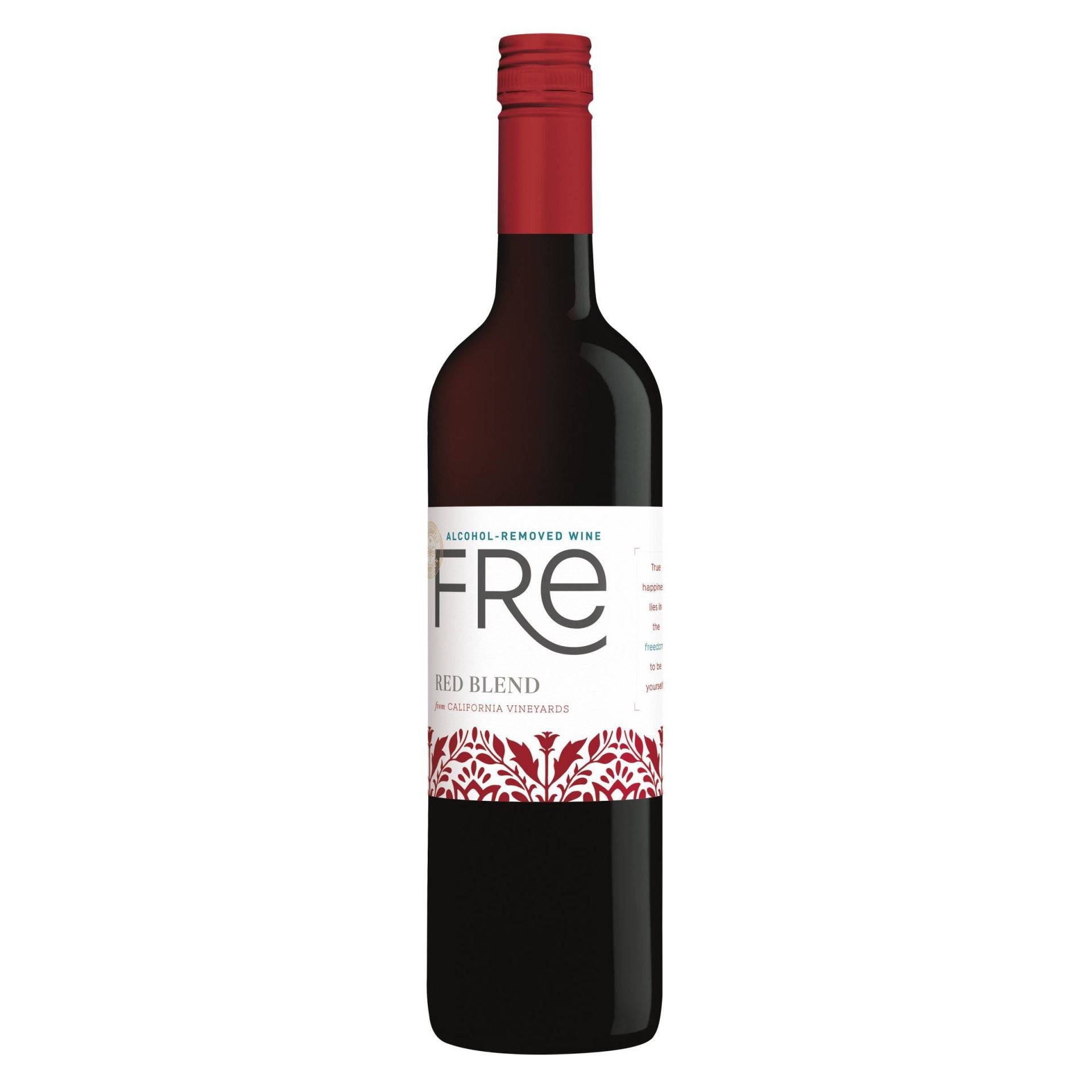 slide 1 of 3, FRE Alcohol-Free Premium Red Blend Bottle, 750 ml