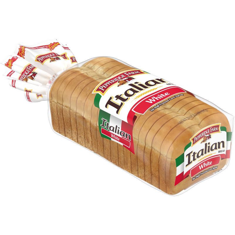 slide 4 of 5, Pepperidge Farm Italian White Seedless Bread - 20oz, 20 oz
