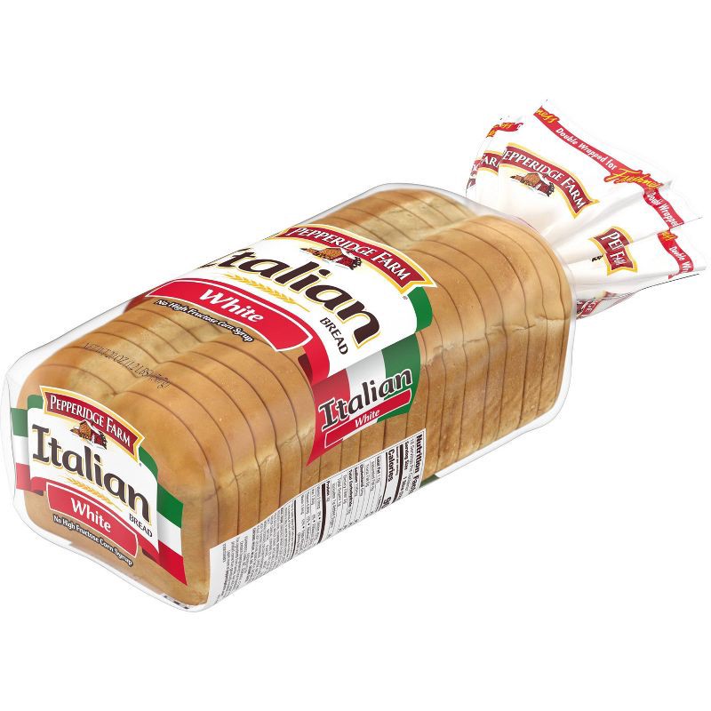slide 5 of 5, Pepperidge Farm Italian White Seedless Bread - 20oz, 20 oz