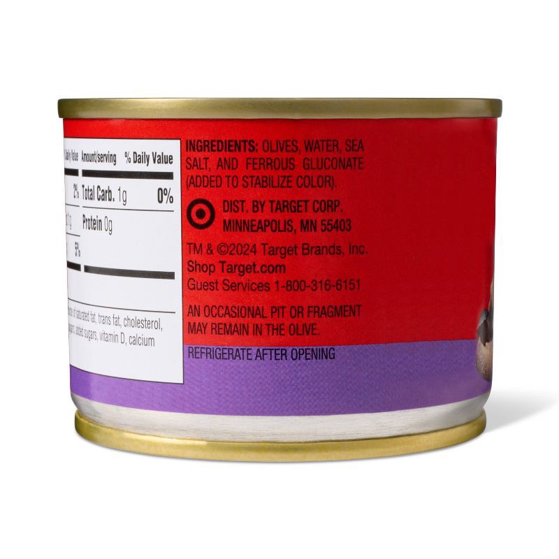 slide 3 of 4, Chopped Black Ripe Olives - 4.25oz - Market Pantry™, 4.25 oz