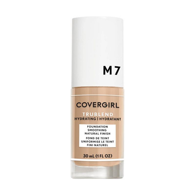 slide 1 of 3, COVERGIRL truBLEND Liquid Foundation - M7 Soft Honey - 1 fl oz, 1 fl oz