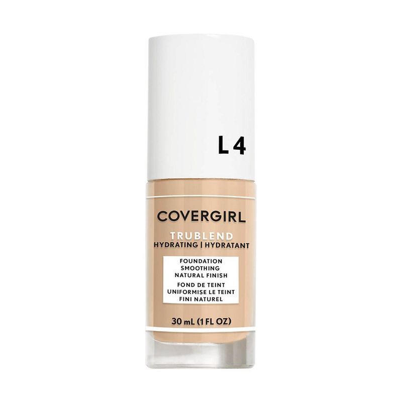 slide 1 of 3, COVERGIRL truBLEND Liquid Foundation - L4 Classic Beige - 1 fl oz, 1 fl oz