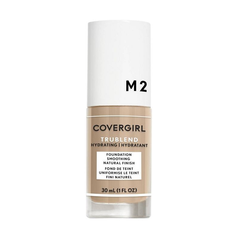 slide 1 of 2, COVERGIRL truBLEND Liquid Foundation - M2 Medium Light - 1 fl oz, 1 fl oz