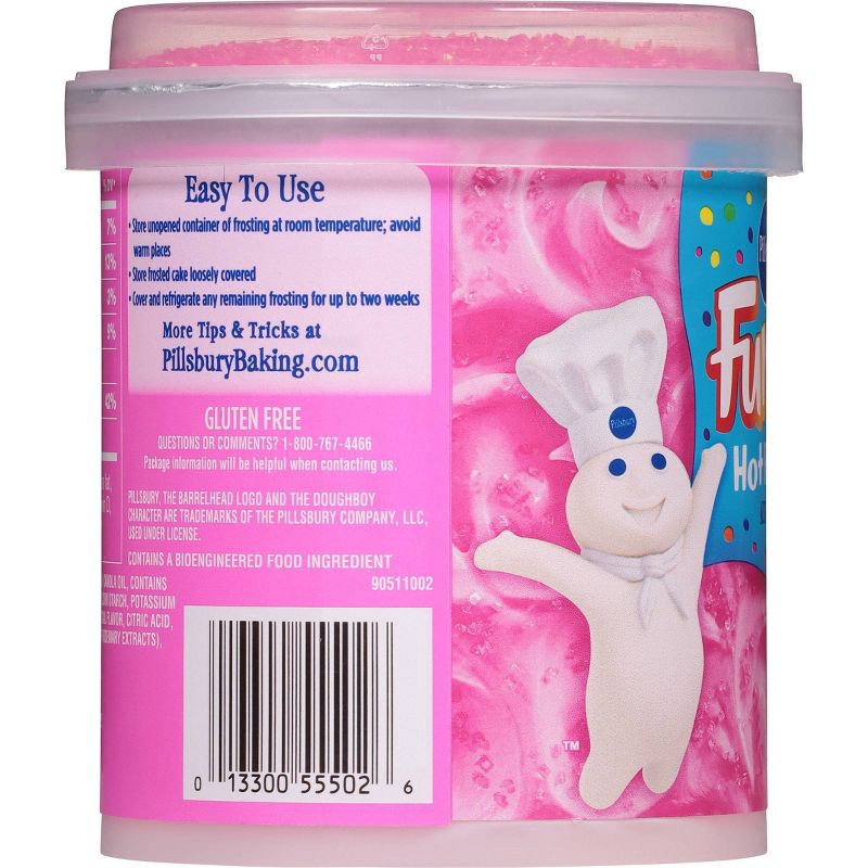 slide 3 of 10, Pillsbury Funfetti Hot Pink Vanilla Frosting - 15.6oz, 15.6 oz