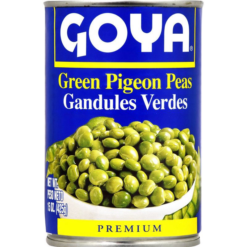 slide 2 of 5, Goya Green Pigeon Peas - 15oz, 15 oz