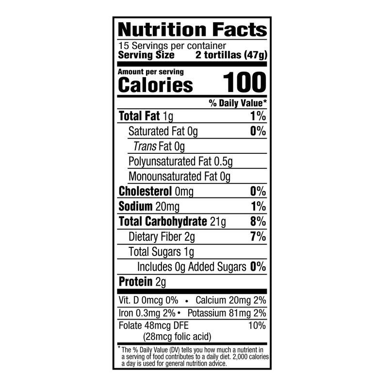 slide 3 of 4, Mission Super Soft Yellow Corn Tortillas - 25oz/30ct, 25 oz, 30 ct