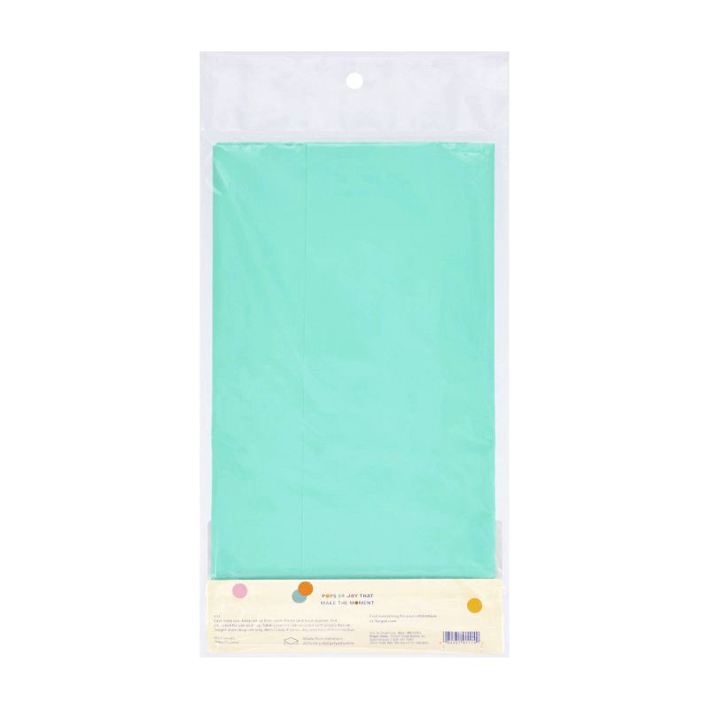 slide 3 of 3, 52.2" x 108" Solid Table Cover - Spritz™, 1 ct